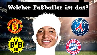 Erkennst du den Fußballer an seinem Gesicht? feat. BVB, FC Bayern, PSG - Fußball Quiz