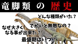 【恐竜解説】竜脚類はなぜ大きくなる事が出来たのか 歴史と進化を解説！