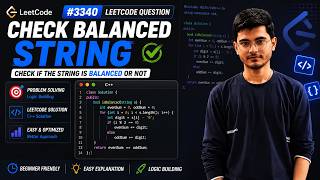LeetCode 3340 | Check Balanced String | Easy C++ Solution