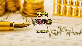 黄金能跌到哪？2024年11月13日现货黄金行情分析