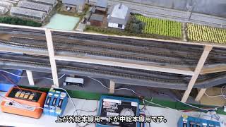 Nゲージレイアウト工事中(143)　～秘密の車両基地が！～