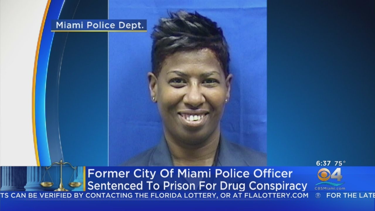 Former Miami Police Officer Sentenced In Drug Trafficking Scheme - YouTube