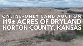 Online Land Auction in Norton County, KS | 119+/- Acres