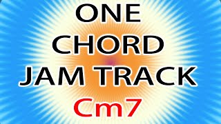 Cm7 One Chord Funky Rock Guitar Backing Track