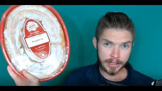 What Is A Kringle? I Review Racine Danish Raspberry Kringle! It I eat a Danish Bigger Than My Head!