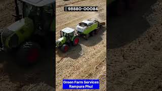 Claas Baler 4000 with Tractor Paddy