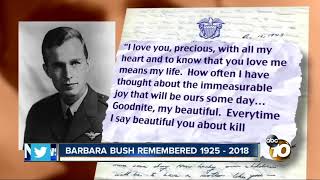 Barbara Bush remembered 1925 - 2018