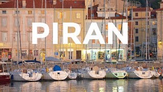 Piran, Slovenia. Slovenian Istria.Timelapse \u0026 hyperlapse video of Pirano, Slovenia. Пиран, Словения