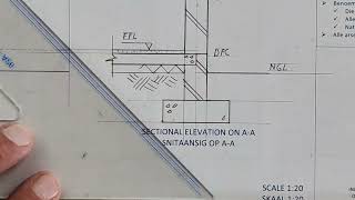 CORRECT Foundation Details for Sectional Elevation - HSE | Page 5-7 | Grade 11