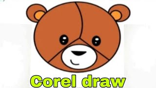 Coral draw में Cartoon कैसे बनाएं ॥ How to make in Corel Draw Animation Cartoon Il