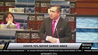 Hanya 10% Bayar Saman AWAS