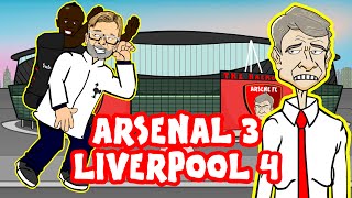 Arsenal vs Liverpool in UNDER 60 SECONDS! 3-4 (ALL GOALS + Highlights 2016)