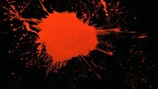 Free Slow Motion Footage: Red Paint Splatter Free Slow Motion Footage: Red Paint Splatter