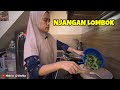 MASAK SPESIAL JANGAN LOMBOK UNTUK NYAMBUT KELUARGA BANYUWANGI