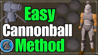 How To Get Tons of Steel Bars For Cannonballs (Ironman)