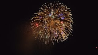 【4K】2016年 片貝まつり 浅原神社秋季例大祭奉納大煙火 10日9時打上 石油資源開発株式会社様奉納 正三尺玉