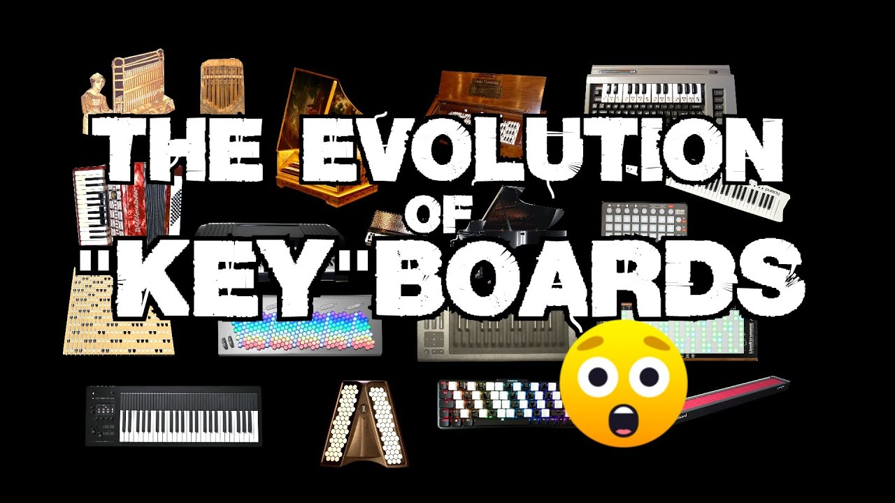 The Evolution Of Keyboards (Music Instruments) - YouTube