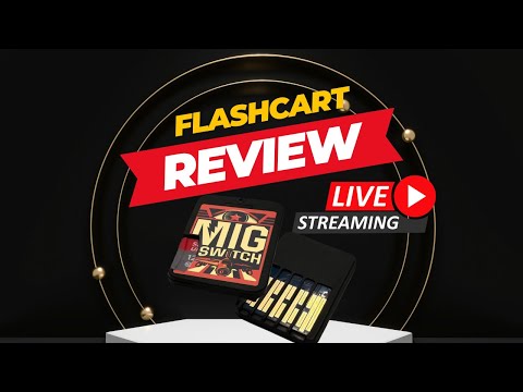 Desembalaje y prueba de Live MigSwitch Flashcart en varias consolas