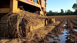 MACHINE VS WET DIRT & PINE STRAW 🌲 SERIES 1 #machinery #farming #construction #god