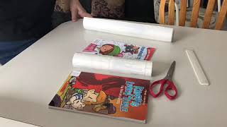 Laminating Paperback Books