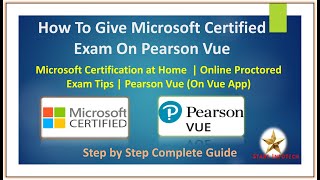 How To Give Microsoft Certified Exam On Pearson VUE | Online Proctored Exam  at Home |  Vue App Tips