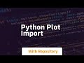 python plot import