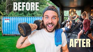 Transforming A Shipping Container Into A Gym You'll Actually Want To Use
