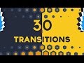 Simple Transitions (After Effects template)