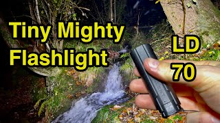 Imalent LD70 EDC Flash Light Review and Demo Footage (MS12 Mini Comparison!)