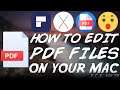 How To Edit PDF Files Professionally On Your Mac With PDFelement 7 (Full Review)