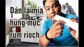 CÁCH DÁN LÁ MÍA HỨNG MỰC RUM RIOCH l 3Đô Official