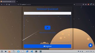 Youtube Thumbnail Downloader using HTML CSS PHP & Javascript
