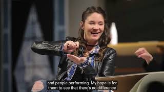 Deaf actress returns to Lyric Theatre (with subtitles)