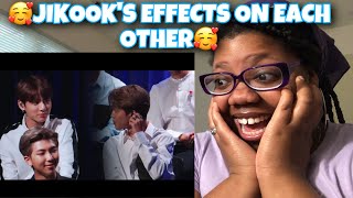 JIKOOK’S EFFECT ON EACH OTHER *Reaction*