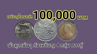 เหรียญ​หลัก​ 100,000 บาท​ กับข้อมูล​ที่หลายคนไม่รู้​