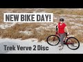 New Bike Day! Review of 2021 Trek Verve 2 Disc Lowstep