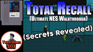 Total Recall NES Walkthrough 4K 60FPS | Video Games 101