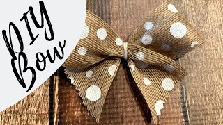 Simple Bow Tutorial