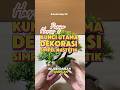 Dekorasi ruangan dengan tambahan pohon ini | cek link bio