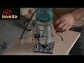 levoite™ router circle cutting jig