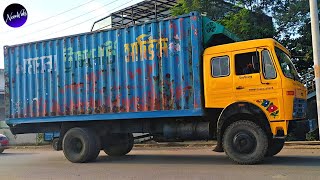 BANGLA TRUCKS 352 | Legendary Tata 1313 of Meghna Transport Service | Truck Spotting | Truck Sound