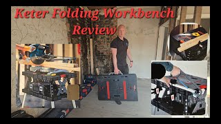 Keter folding workbench review and demo