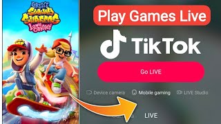 How to Play Games on Tiktok Live | Tiktok Live Per Game Kaise Khele | How to Go Live on Tiktok 2024