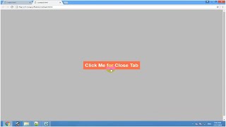 Close Window Javascript Function in HTML - Quick Tutorial About Javascript