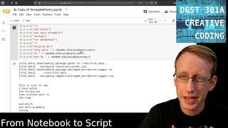 From Notebook to Script