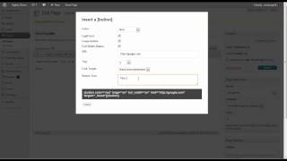 Agility WordPress Theme - Shortcode Generator