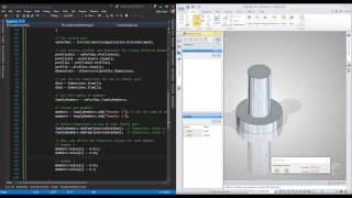 Solid Edge Macro Tutorial with C# - 22 - Create a Family of Parts