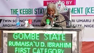 Overall Winner,  Rumaisa'u Dahiru Ibrahim From Gombe State