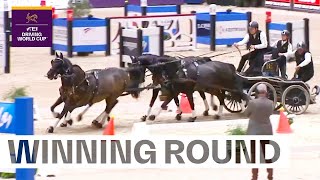 Boyd Exell is the Master of Faster! | FEI Driving World Cup™ 2023/24 Lyon