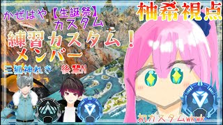 練習カスタム！初カスタム！！！早風【生誕祭】カスタム！【柚希/apex】